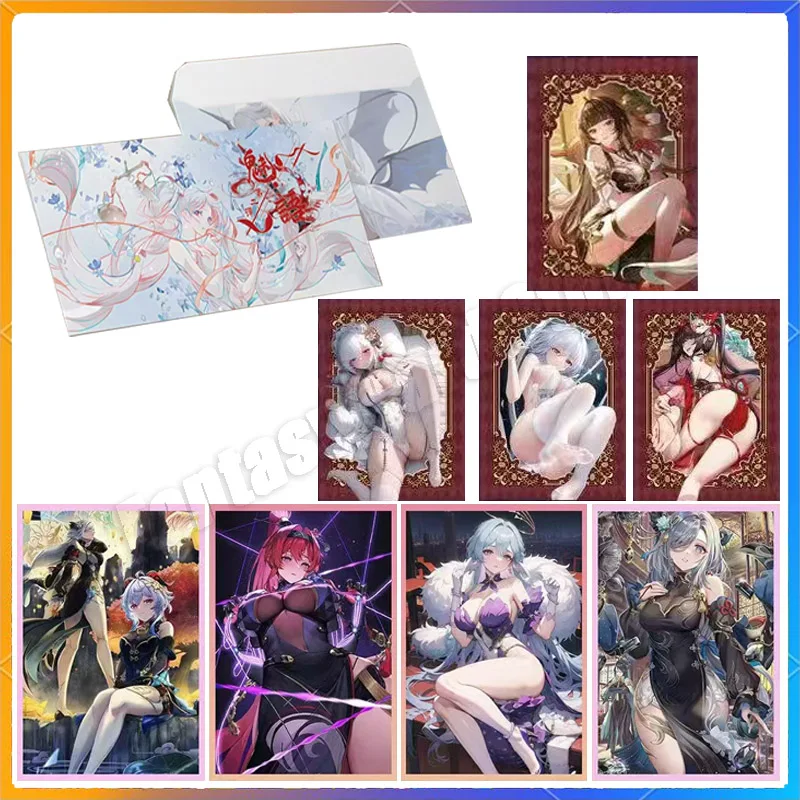

New Style Sexy Nude A6 Card,Limited Sale Goddess Story ACG Game Card Collection,macromastia Maiden Wife Card Gift