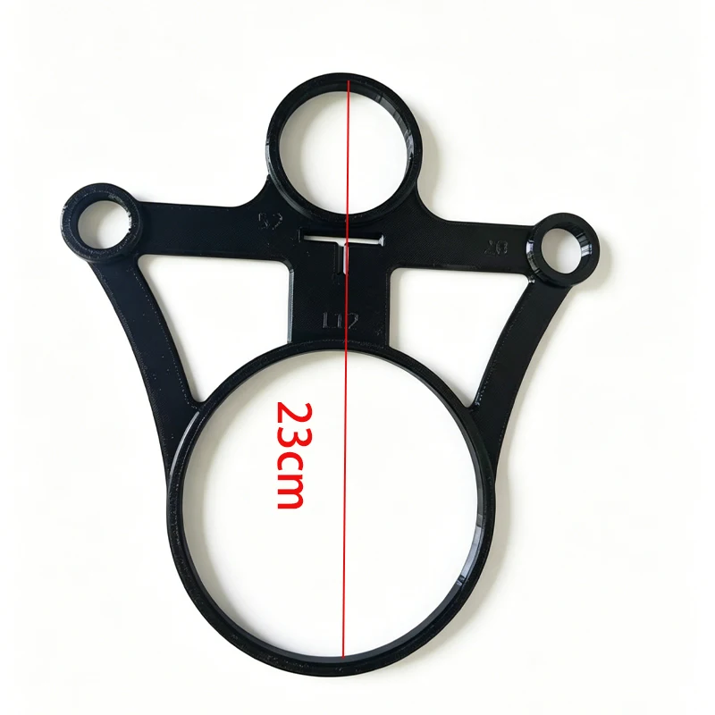 Toilet Installation Positioning Template Pipe Layout Locator Renovation Tool