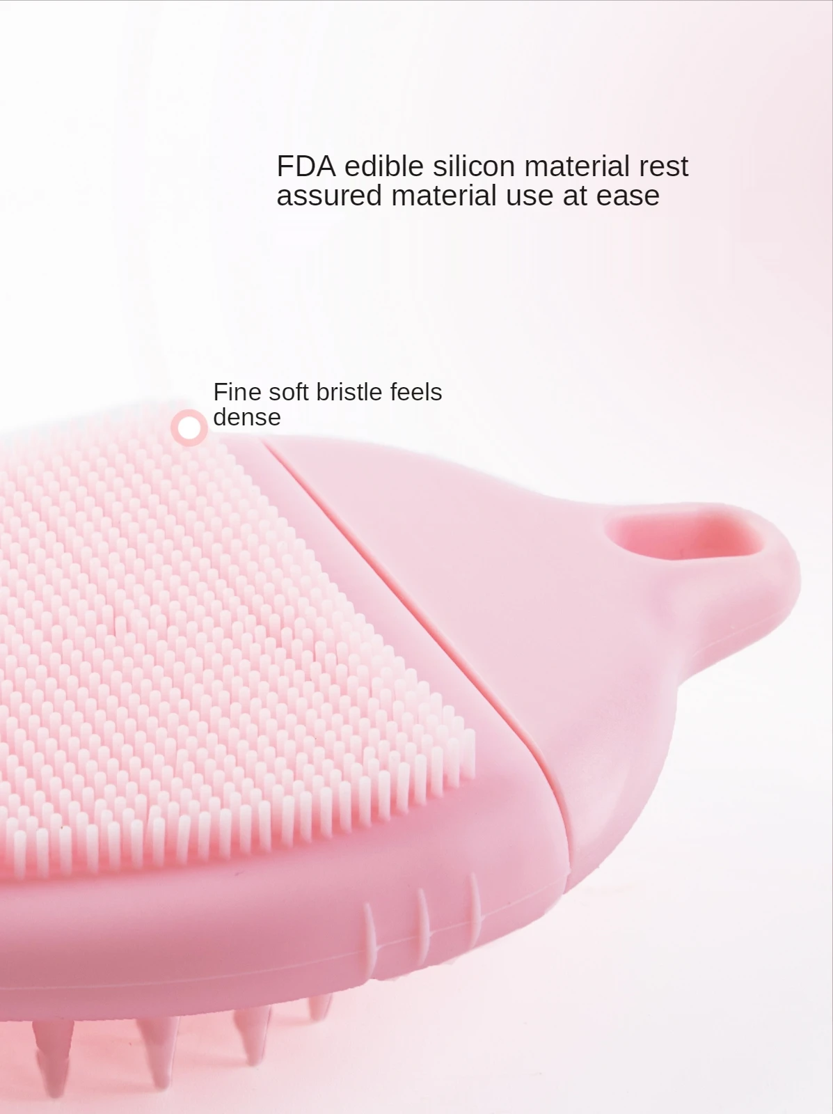 Silicone Multi-Function Cleaning Brush Manual Cleaning Pores To Remove Blackheads Cleanser Shampoo Comb Adult Baby Universal