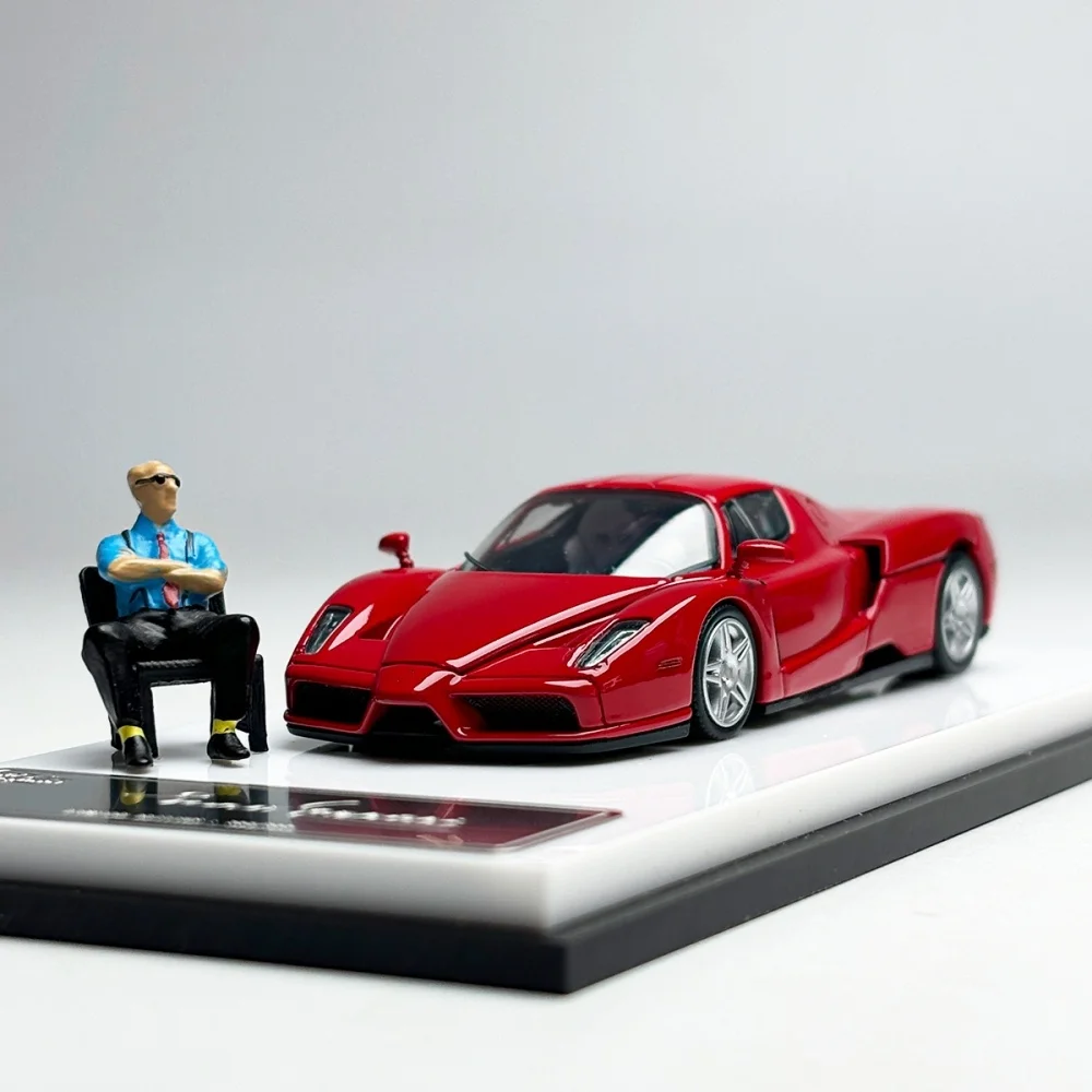 

King Model 1:64 enzo alloy open-lid car model High-end collectible figurine random