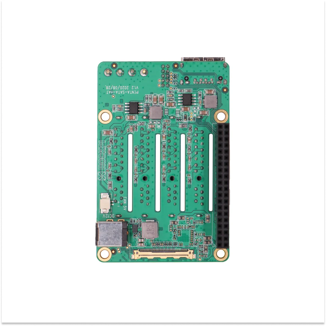 Radxa Penta SATA HAT - Up to 5x SATA Disks HAT for Raspberry Pi 5 and ROCK Pi SBCs, 3C, 5A, 4A / 4B / 4SE / 4A+ / 4B+ / 3A image 5