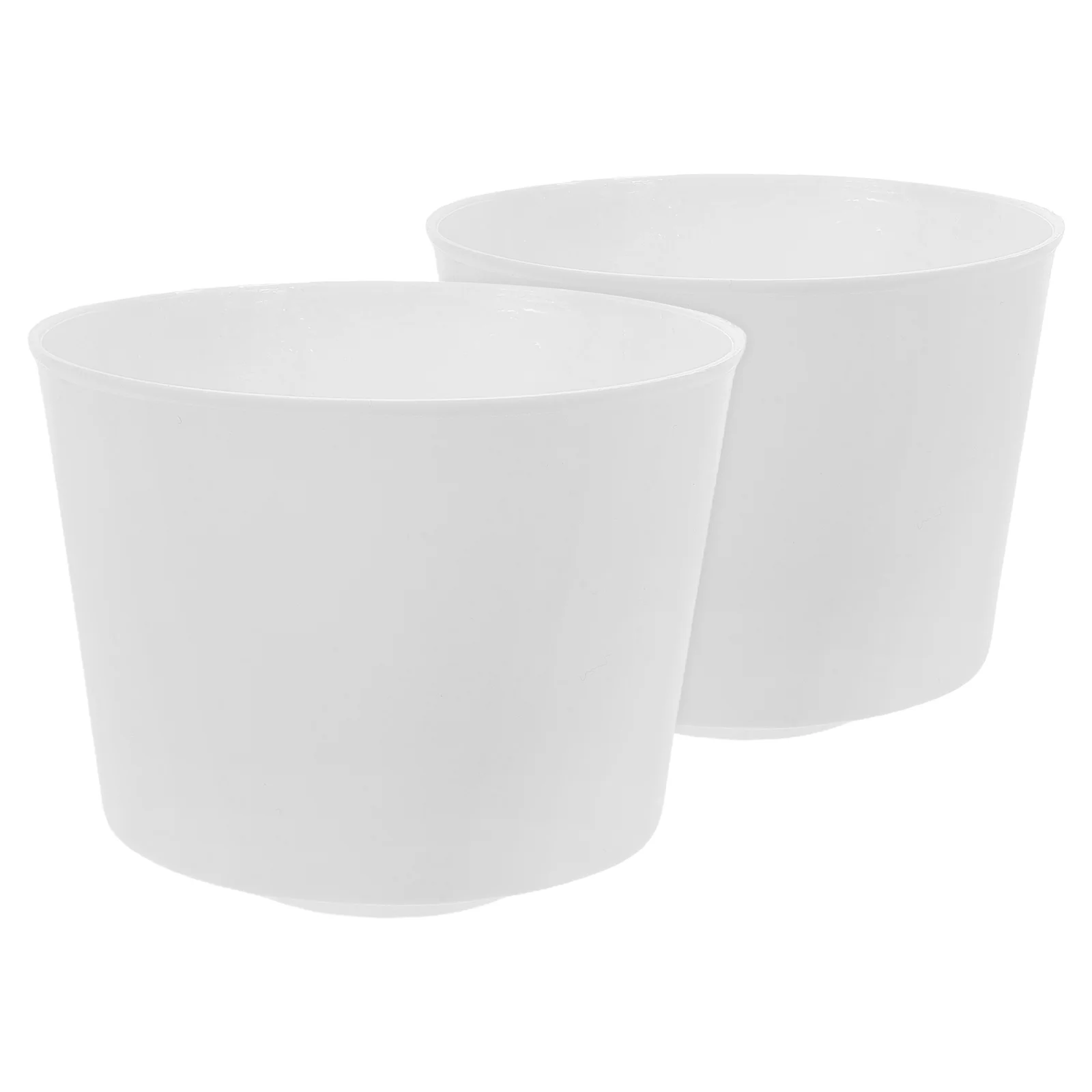 

2pcs Ceiling Cup Dust Glue Cap Decorative Canopy PVC Universal Fit for Base Debris White Compact Design Lasting