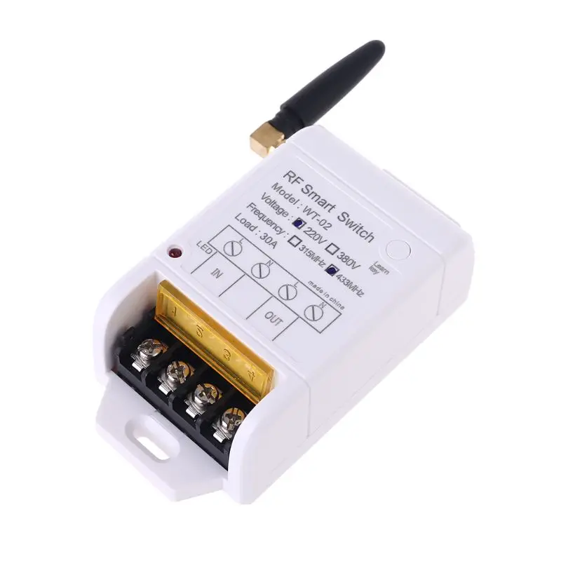 220V 380V 30A Wireless Remote Control Receiver High Sensitivity Receiving