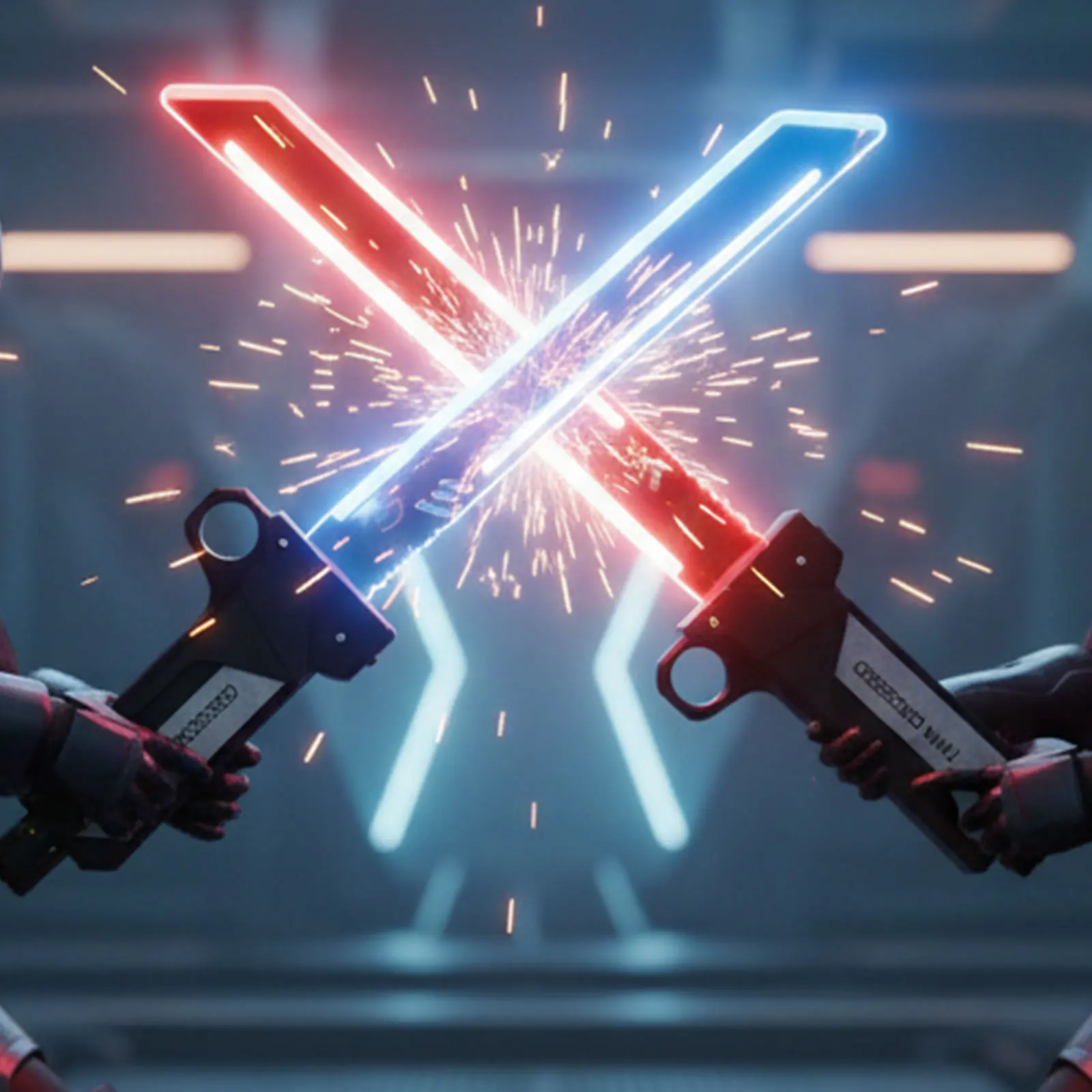 

Светящийся двусторонний меч-сабля для детей и взрослых, идеальный подарок на день рождения или праздник