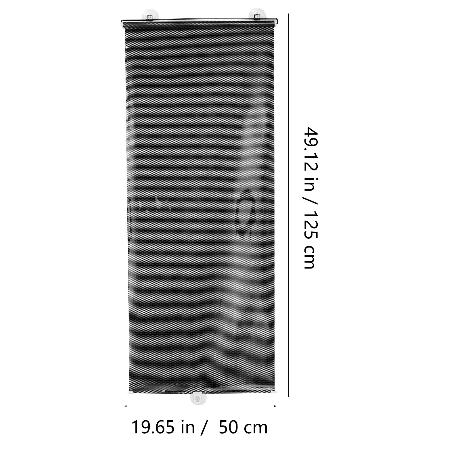 قابل للسحب شرفة الشمس الظل تعتيم الأسطوانة أعمى لا الحفر شفط كأس نافذة الستار المنزل الخصوصية الظل ستارة التعتيم #6