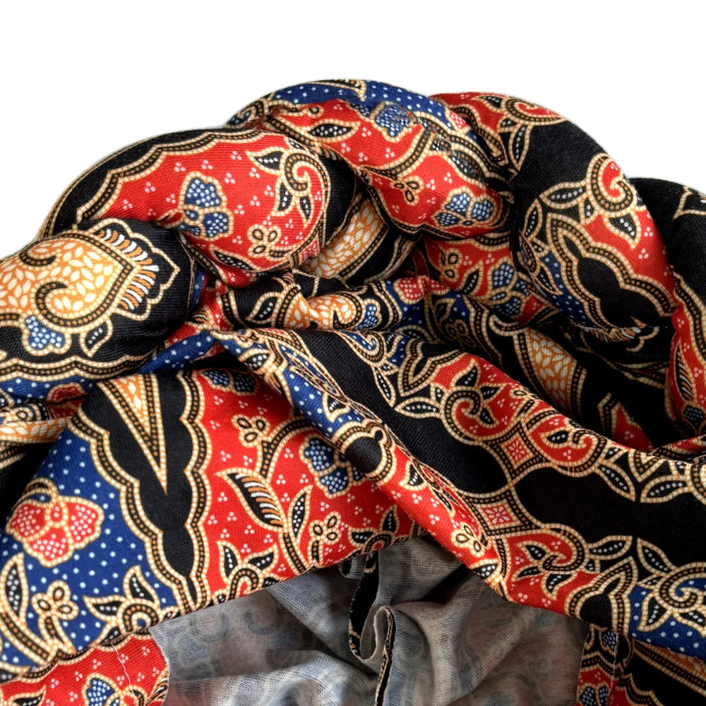 Afrikanische Headtie Motorhaube Hut Turban für Frauen Muslimischen Kopf Wrap Nigerian Schal Geflecht Hijab Femme Chemo Caps Abdeckung – Detail 9