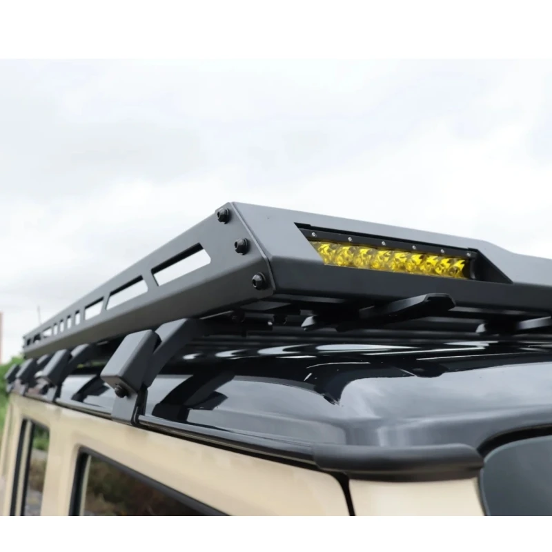 Novo Bagageiro de Teto para Jimny 5 Portas com Luz LED para Jimny 2023 2024 2025