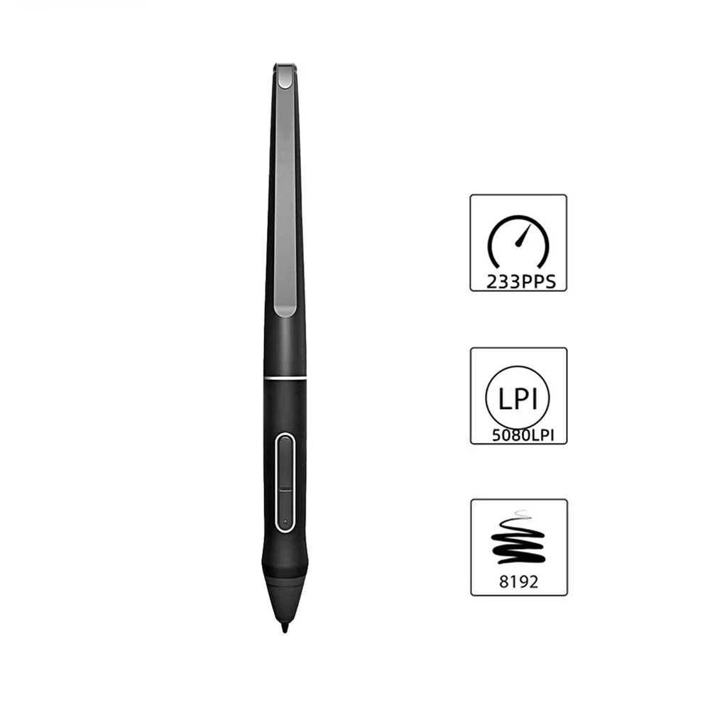 PW100 Digital Pen Battery-free Stylus Pen For HUION H640P H950P H1060P H610PRO V2 Graphics Drawing Tablets Handhold Pen