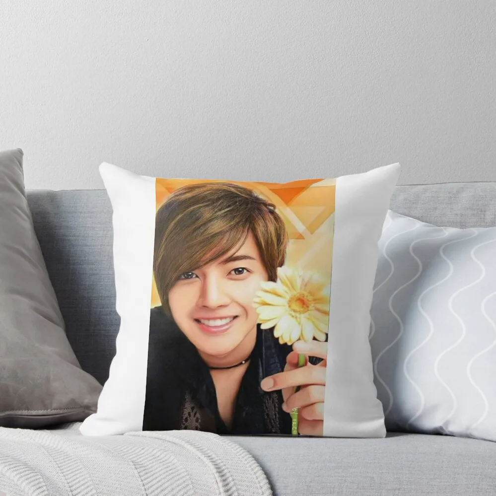 

Kim Hyun Joong Throw Pillow covers for pillows Throw Pillow pillow