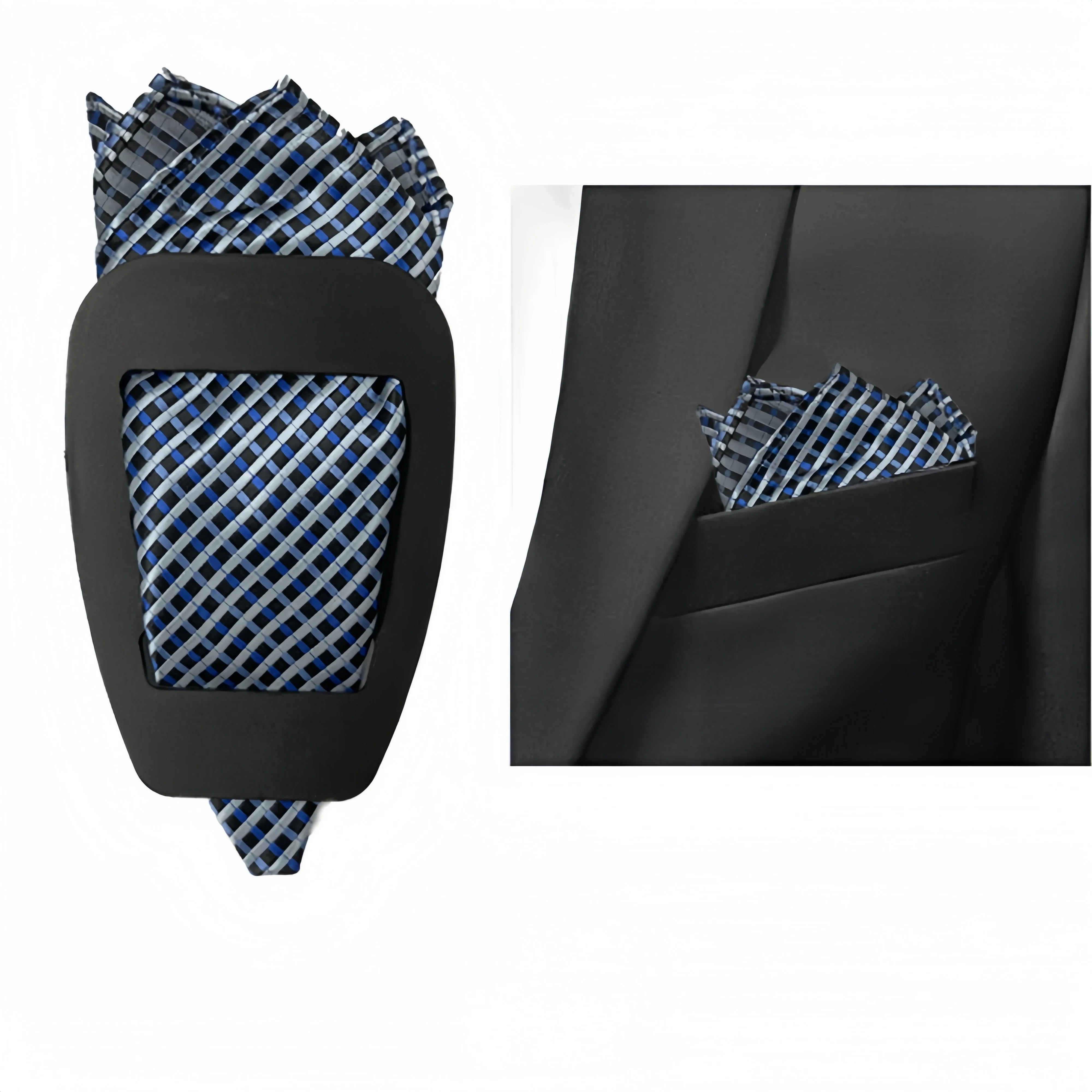 جيب مربع حامل منديل حارس المنظم اكسسوارات للرجال وشاح مربع