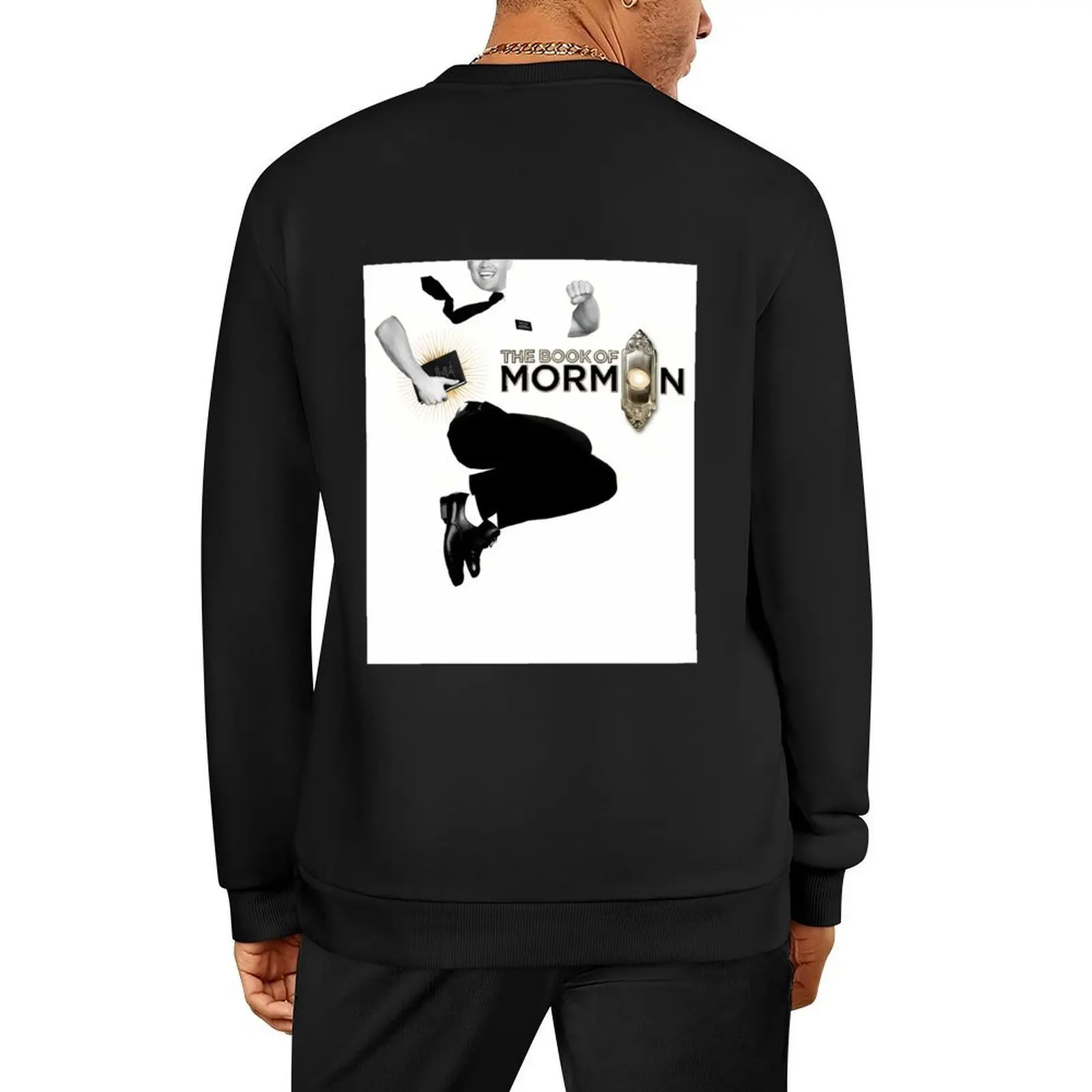 

Book Of Mormon Poster Pullover men's sweat-shirt anime clothes men's clothing autumn new products anime sweatshirt