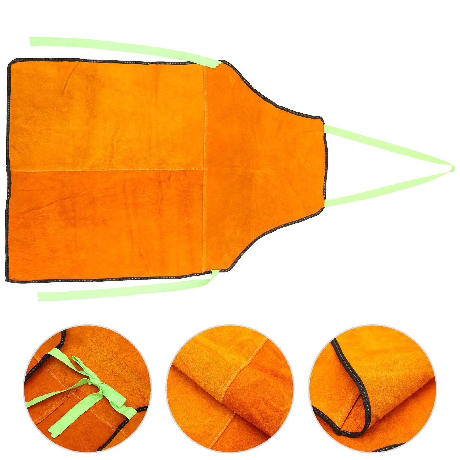 Smock Apron Electric Welding Carpenter Thicken Clothing Orange Protective Bib Women's