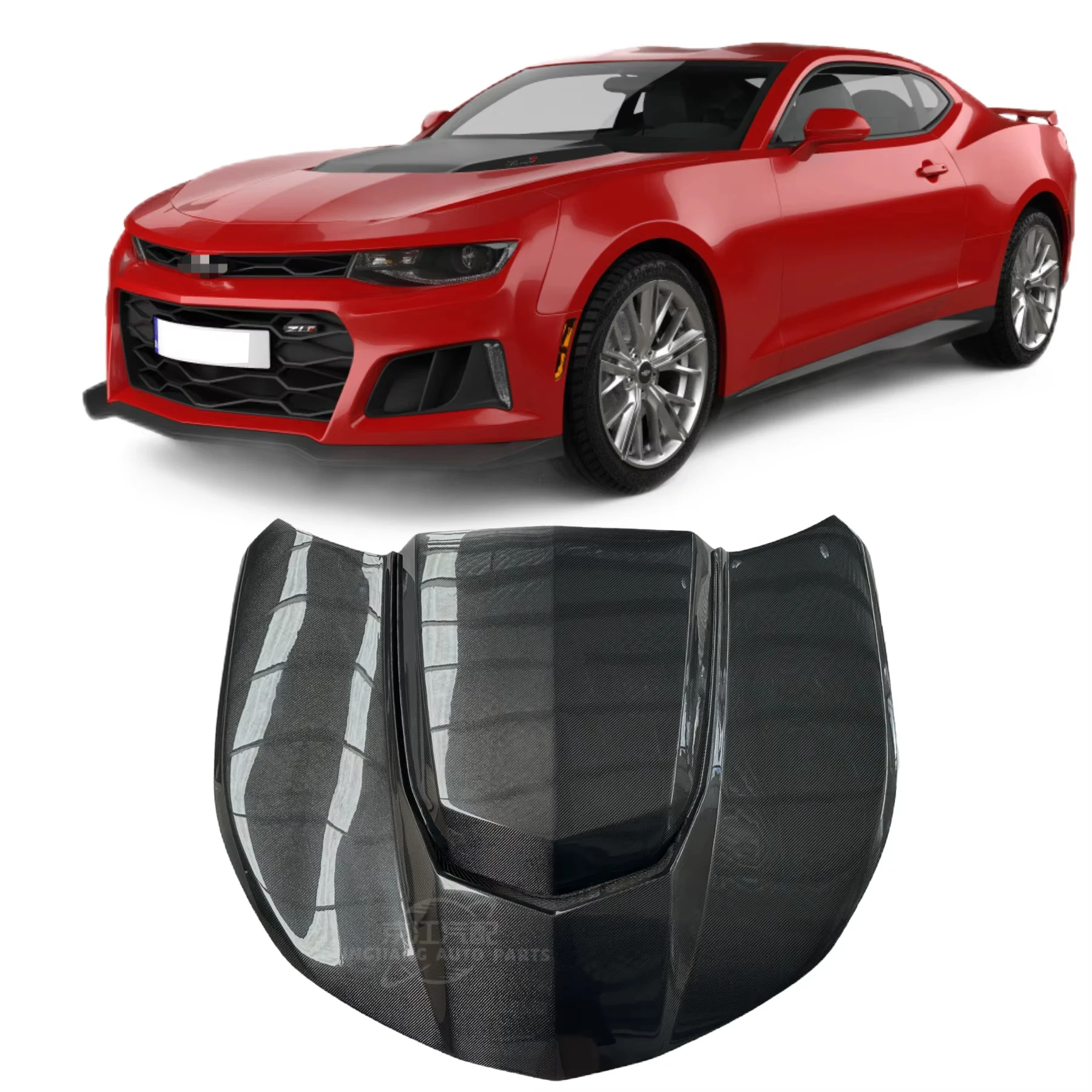 

Customized Carbon Fiber Hood for Chevrolet Camaro Sixth Generation ZL1 Upgrade New Condition