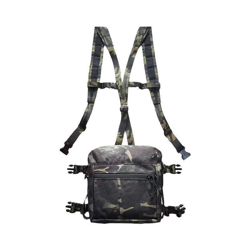 

Tactical Raiders Load Bearing Chest Rig Expander Kit NIR Compliant MCBK Black Camo(051793)