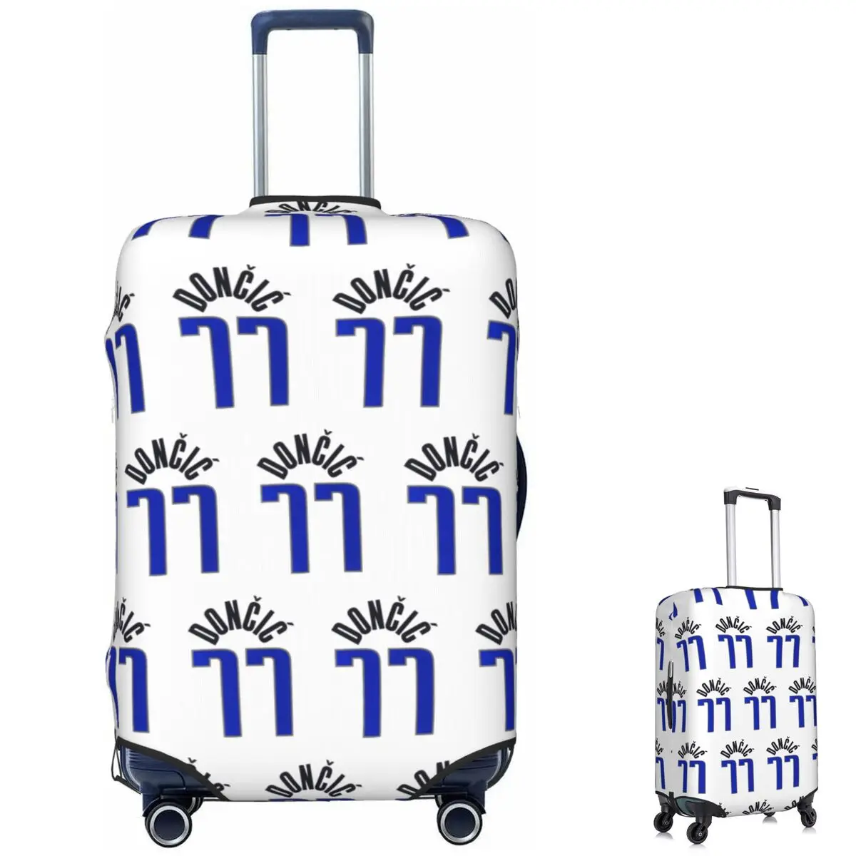 Luka Doncic Capa de proteção elástica para mala de viagem Capa protetora para 18-32 polegadas