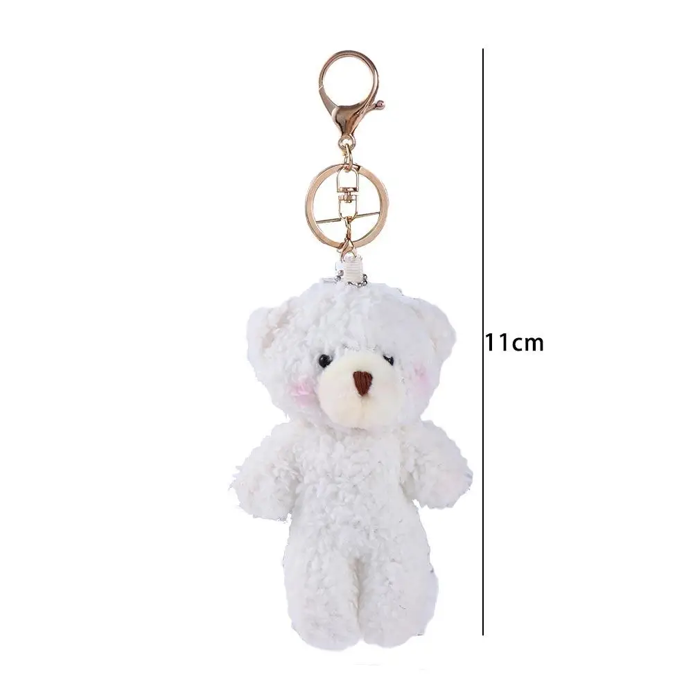 Bag Pendant DIY Trinket Plush Pendant Car Keychain Bear Plush Keychain Dog Plush Keyring Plush Rabbit Keychain Backpack Pendant