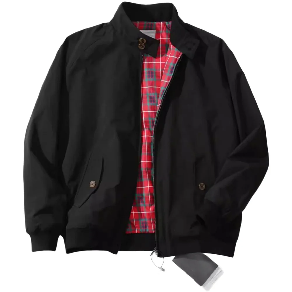 

Jacket For Holidays Stand Collar Coat Men's Outerwear Casual Activities Casual Wear Loose Fit Jacket Men's Fashion