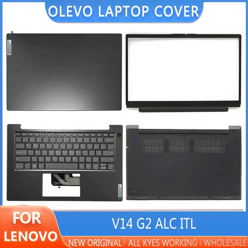 New Original For V14 G2 ALC ITL Laptop LCD Back Cover Front Bezel Upper Palmrest Bottom Base Case Keyboard Hinges