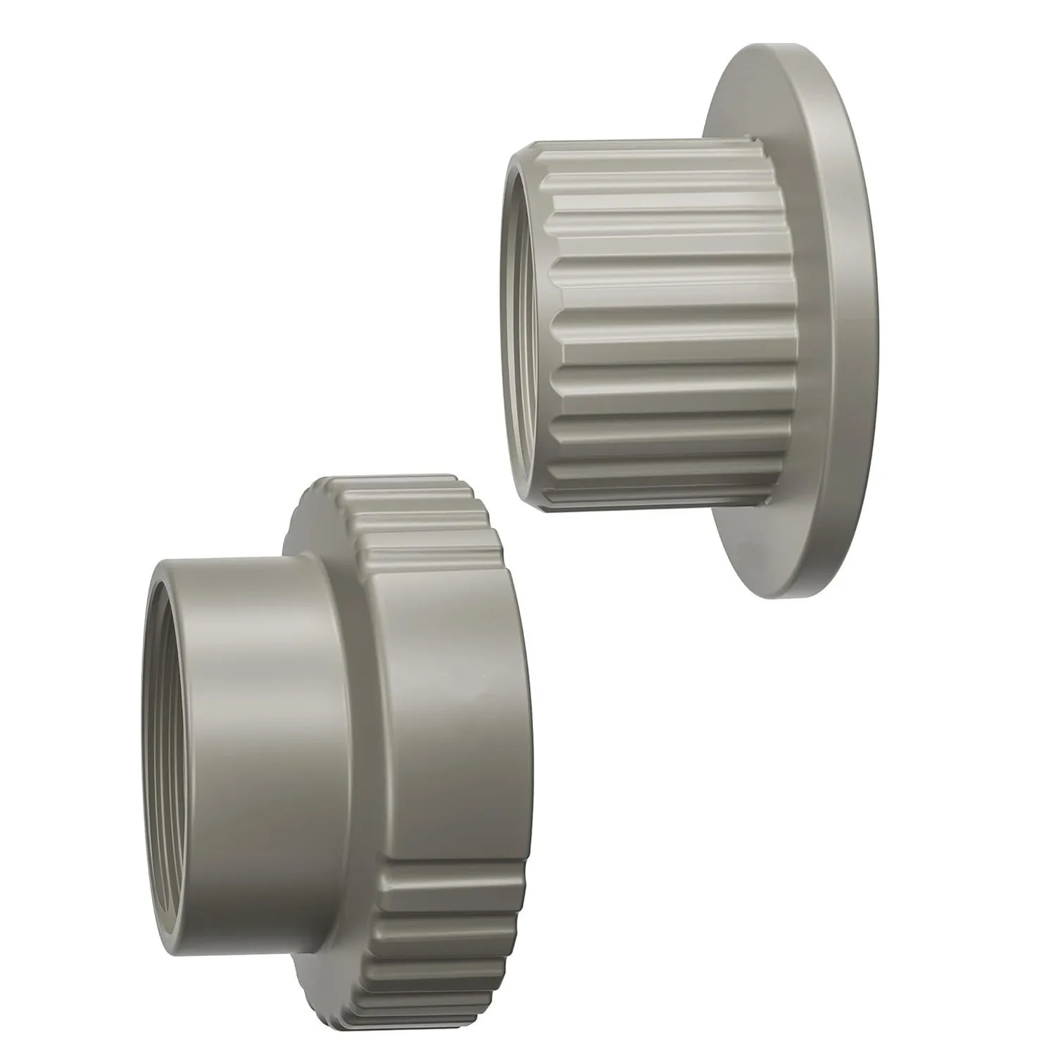 For Summerwave Funsicle Pool Fountain Adapter 2 Piece Set 1 Male 1 Female ABS Water Connector