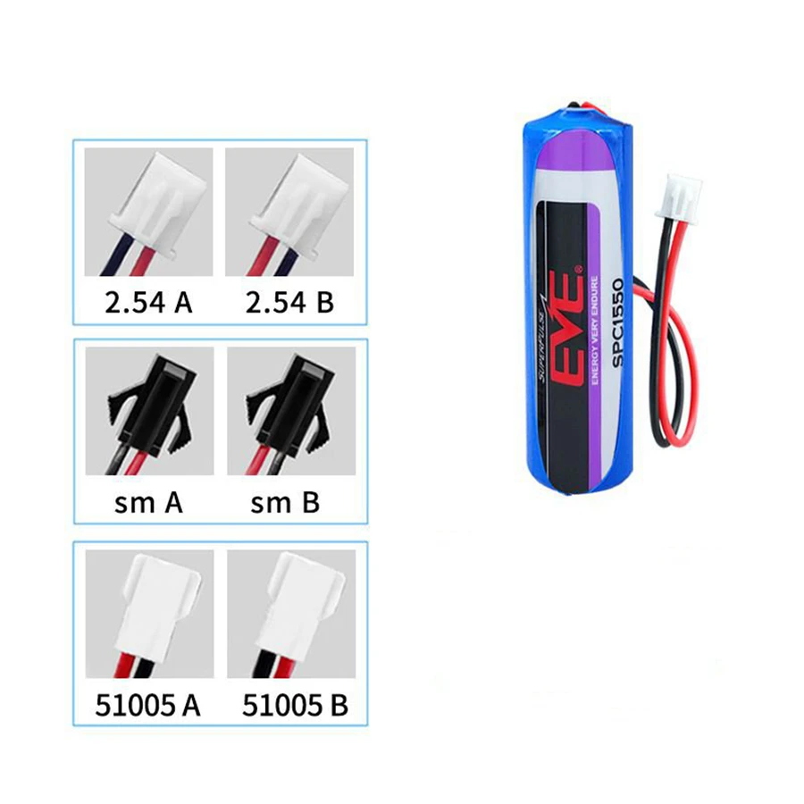 SPC1550 3.6V 170mAh ETC Internet of Things GPS Non-rechargeable Lithium Battery Pack