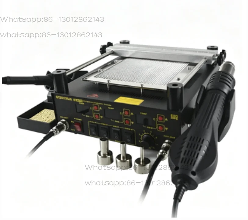 2026   NEW    GORDAK863 three in one soldering iron hot air gun preheating welding station