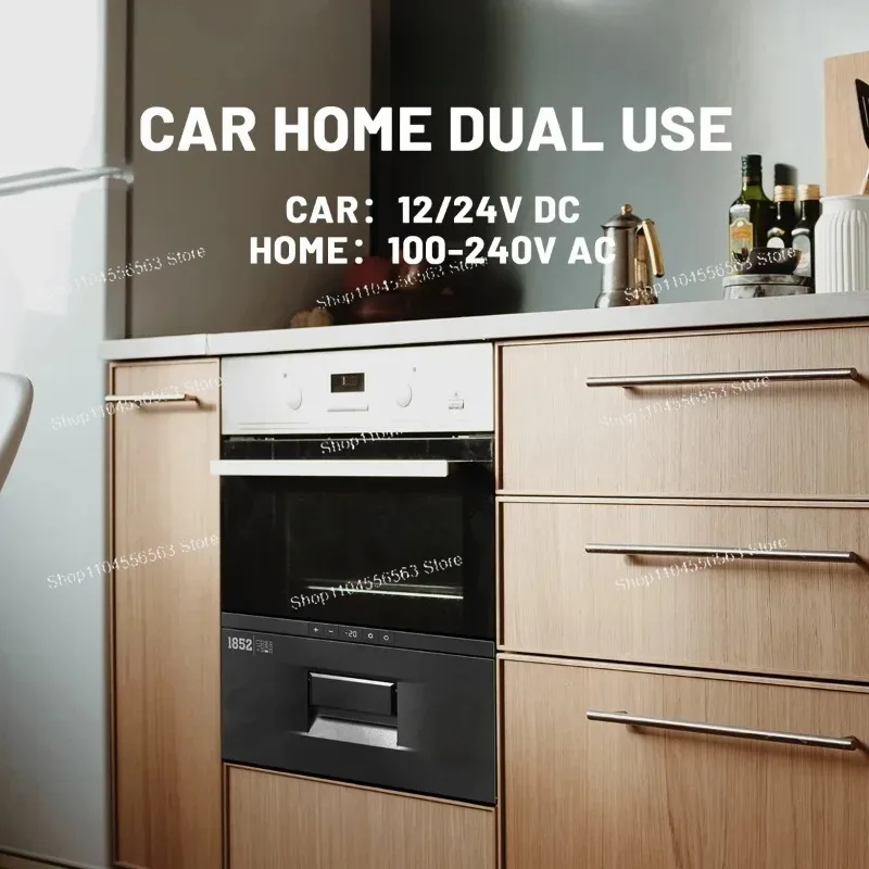 

D30 Dual-Use Compressor Fridge - 12V DC Mini Drawer Refrigerator/Freezer for RV, Car, Truck & Outdoor Use