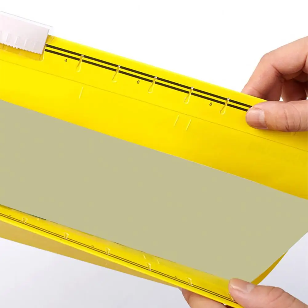 20 Pcs Hanging File Folders Document Organizer With Tabs For Identify File Clip Board Assorted Color Document Organization Tool