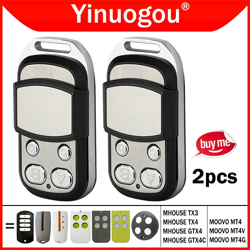 2pecas-mhouse-gtx4-tx3-tx4-gtx4c-moovo-mt4-mt4v-mt4g-controle-remoto-para-portao-43392mhz-controle-remoto-para-porta-de-garagem