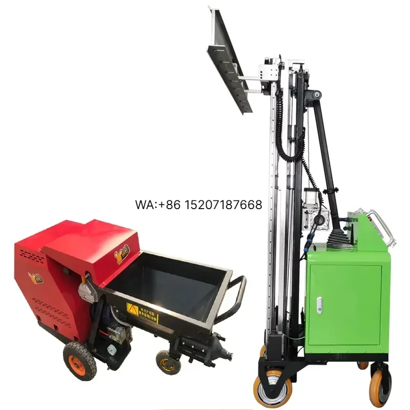 Wmwmnu for Vertical Fixing Gypsum Lime Cement Plaster Wall Plastering Painting Device Hollow Wall Plastering
