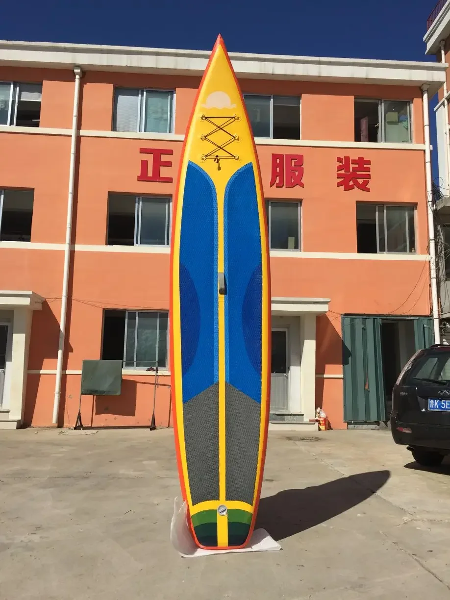 Water Sports 5.5mx2m Team Party Multi Person Mega Inflatable Paddle Board Big Supboard Super Board