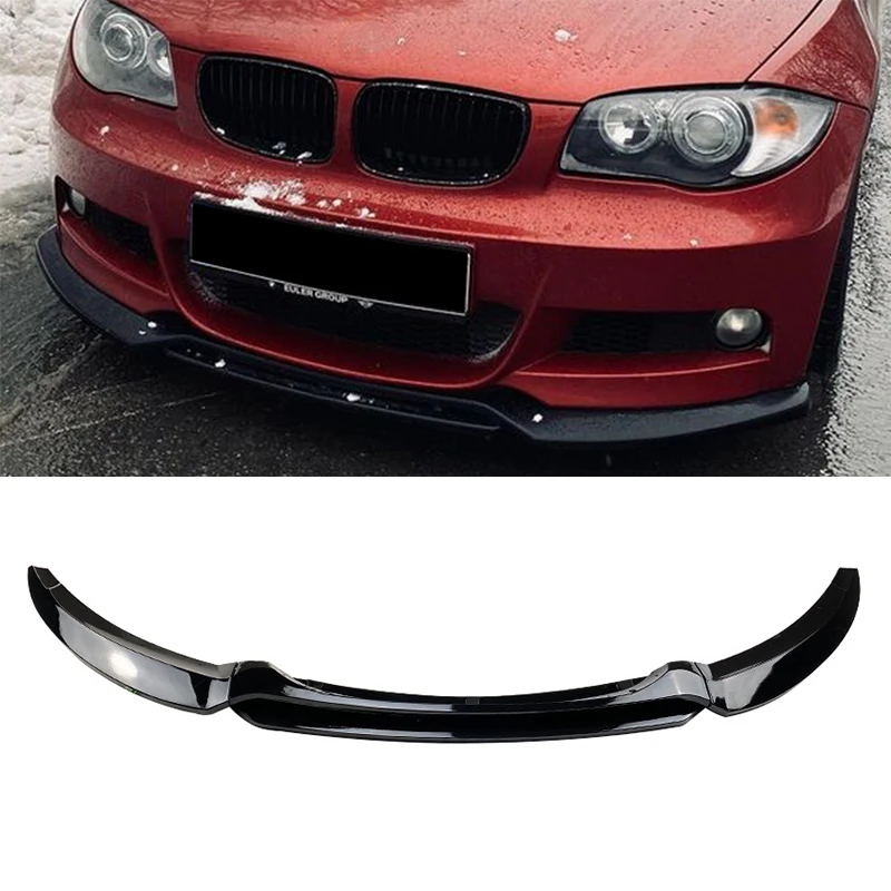 

Front Bumper Lip Spoiler Splitter For BMW 1 series E82 E88 2007-2010 Diffuser Body kits