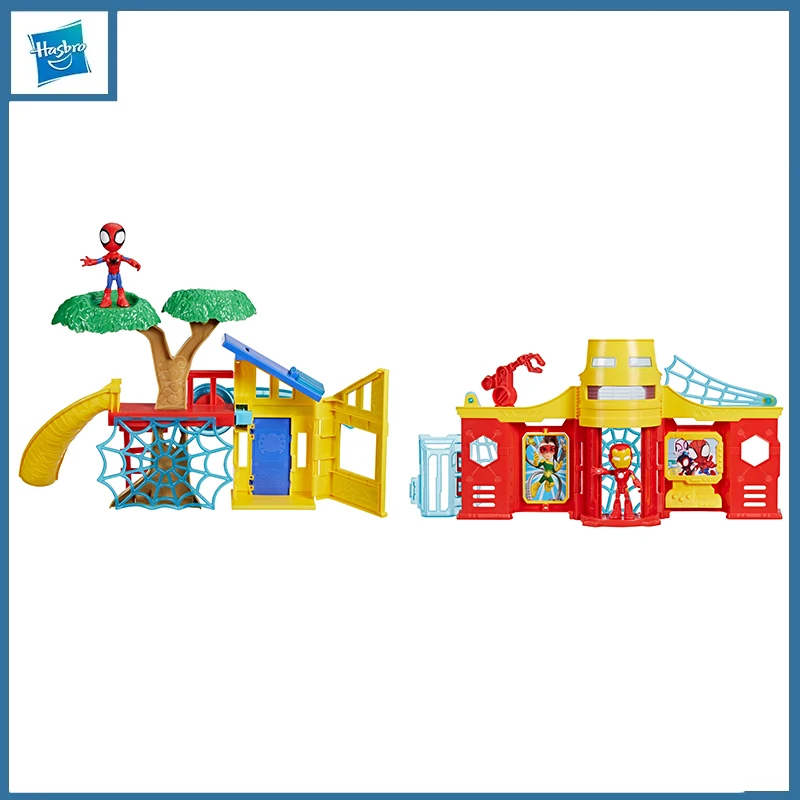 ألعاب شخصيات الحركة الأصلية من هاسبرو مارفل سبايدر مان وأصدقائه المذهل للأولاد والبنات هدية قابلة للجمع