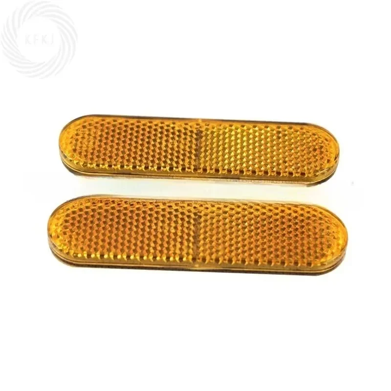 

A Pair of For Motorcycle Front Reflective Stickers Warning Signs Car and Bicycle Reflective Stickers