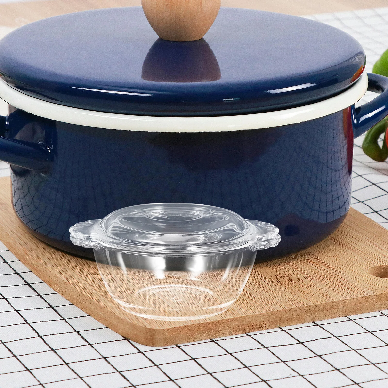 

1Pcs Steamed Egg Bowl Glass Heat Resistant 275ml Microwave Egg Cooker Steamer Bowl for Home Kitchen Pudding Milk Dessert