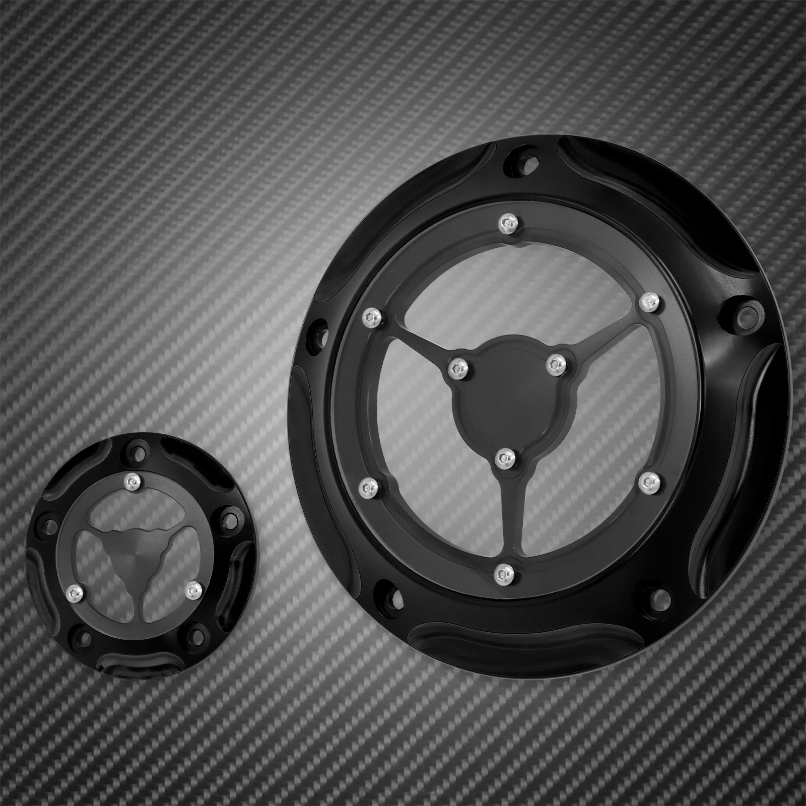 Motorcycle Derby Timing Timer Cover CNC Engine Cover For Harley Touring Electra Glide Dyna Softail Heritage Deluxe 99-2016 2017