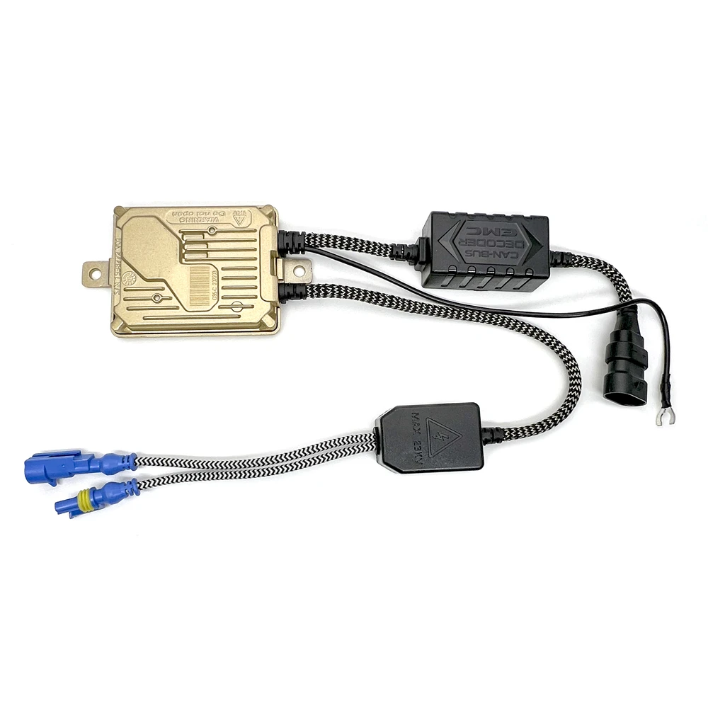 12V 55W Ultra Canbus HID Ballast Reactor For Bulb H1 H3 H7 H11 D2H HID Bulb Kit Car Styling AC 55W No Error Canbus HID Ballast