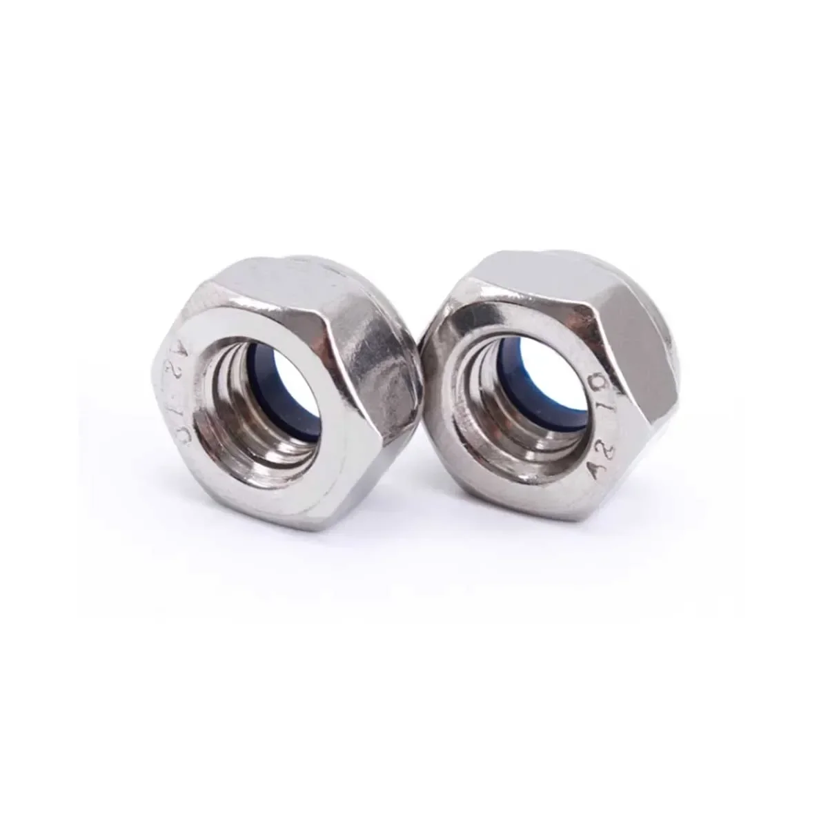 304 Stainless Steel /Nylon Self-Locking Anti Loosening Nut /316 Anti Loosening Nut Cap