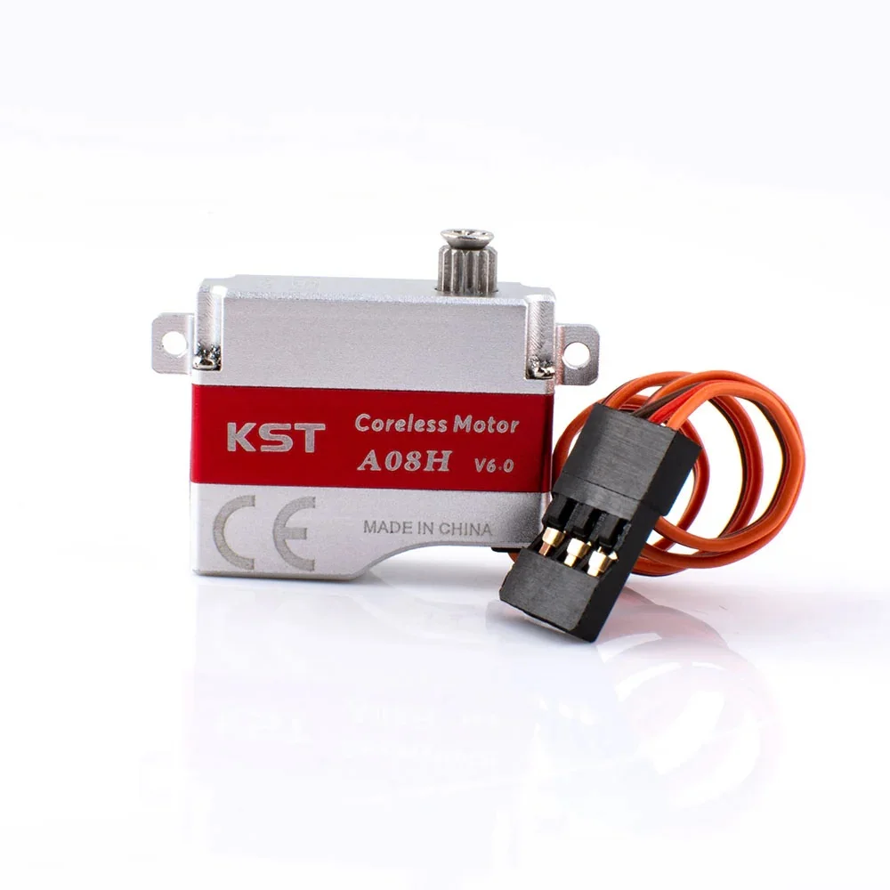 

KST A08H V6.0 3.2Kgf.cm 0.09sec Coreless Metal Gear HV Micro Servo for Glider DLG