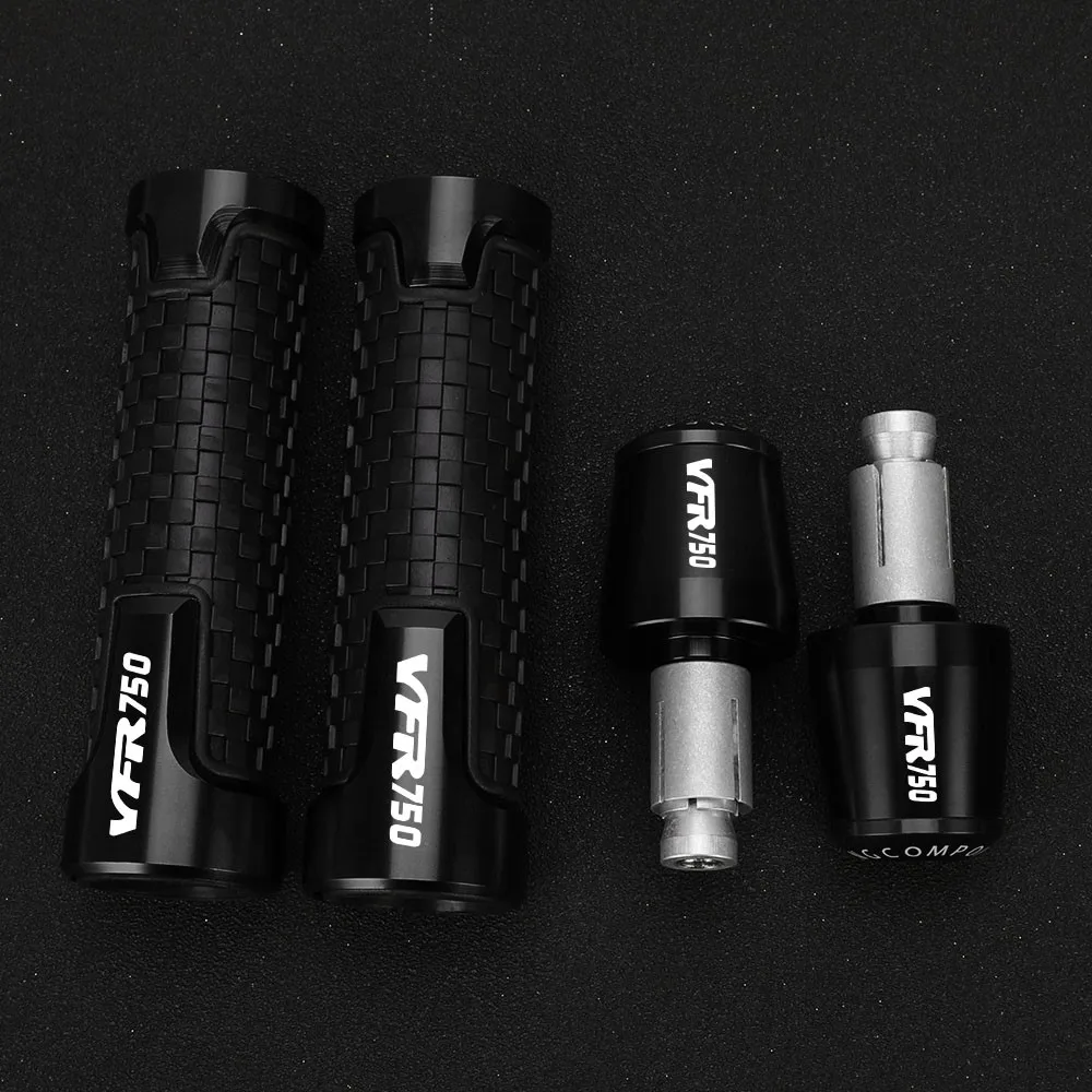 

For HONDA VFR750/F/R VFR750FH/FV VFR750RJRLRC30 7/8'' 22mm Motorcycle handlebar grips ends handle bar grip end VFR 750 1988-1997