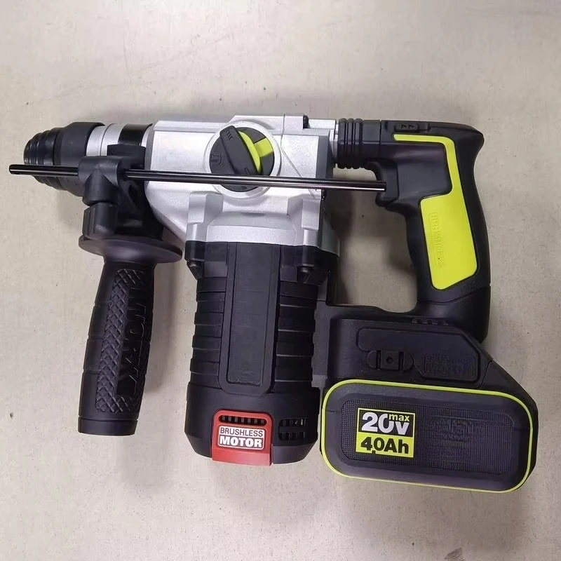 Macchine per trapani a percussione rotanti senza fili con batteria al litio