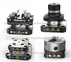 4-5 Axis Fixture Self-centering Vise Positive Paired with Zero Point Quick Change Four Axis L-block Bridge Board
