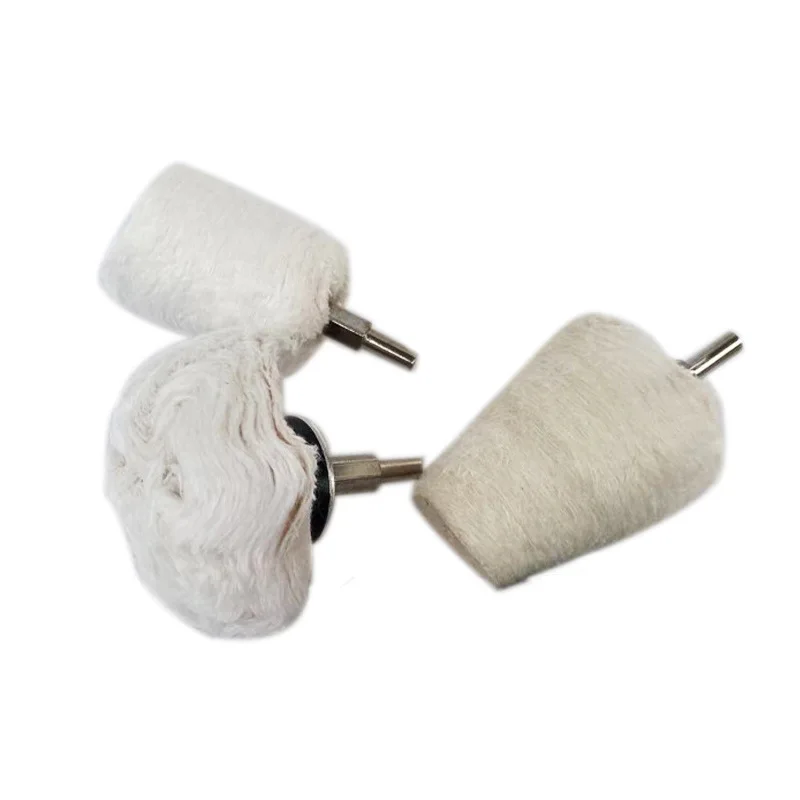 16 Piece Cotton Buffing Wheel Kit With Polishing Compound Bars And Ball For Metal Car Jewelry Drill Rotary Tool Polishing Set
