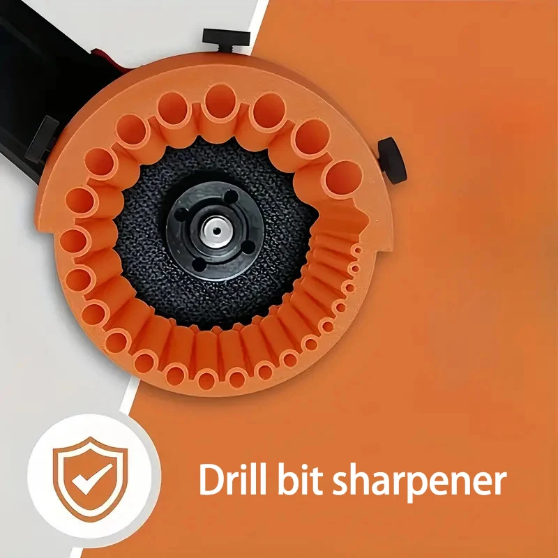 Drill Bit Sharpener Multipurpose Drill Bit Grinder Polishing Grinding Tool 125mm Applicable Angle Grinder Powered Tool Parts