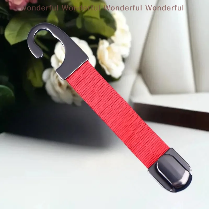 

1pcs Car Seat Back Hooks; Bag Hanger and Organizer; Auto Interior Storage Accessories