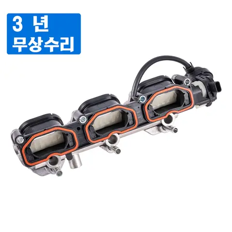 우측 흡기 매니폴드, 아우디 A4,S4,A5,S5,A6,S6,A7,A8,Q5,Q7 2010-15, 폭스바겐 투아렉 2010-2018 3.0T 엔진용, 06E133110AF,06E133110AR