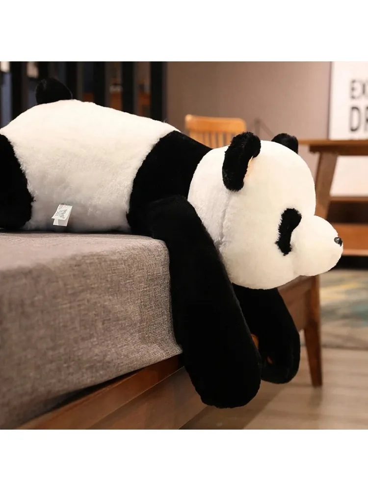 60 cm-120 cm Riesenpanda Plüschtiere Weiches Schlafkissen Cartoon Tier Bär Gefüllte Babypuppe Klassische Kindergeburtstag Weihnachtsgeschenke – Detail 24