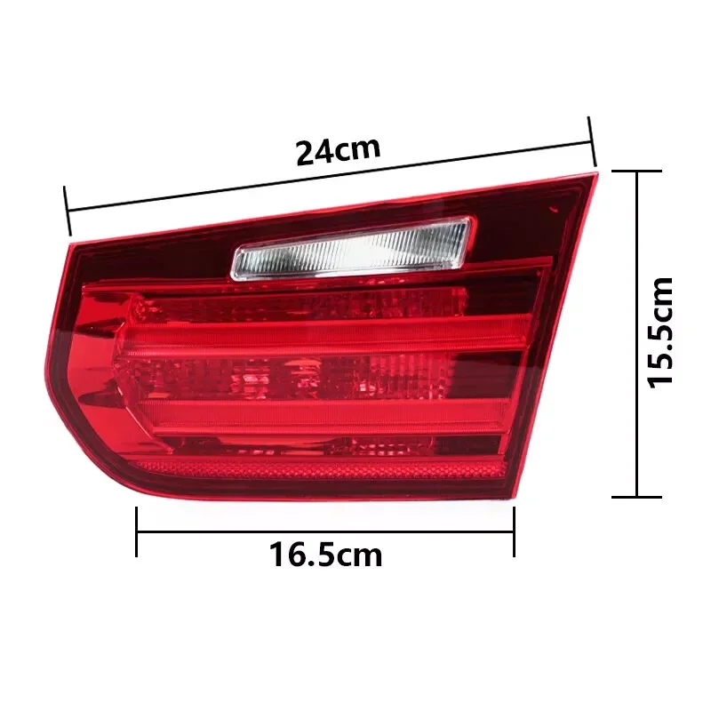 Inside Side Car Tail Light Brake Tail Lamp With No Bulbs For BMW 3 Series F30 316 318i 320i 2012 2013 2014 2015 2016