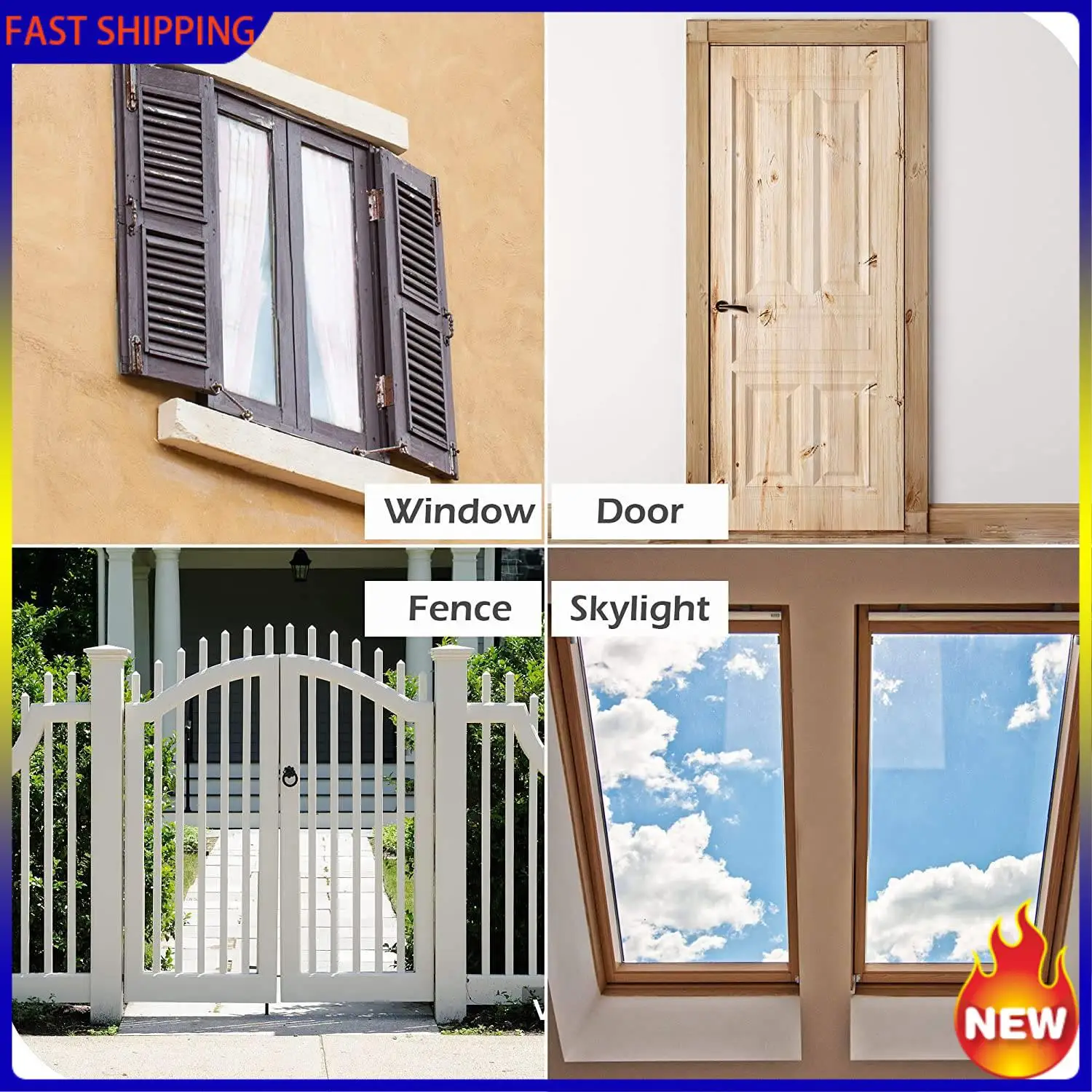 

Hot Trend-2 Pcs Stainless Steel Cabin Hook And Eye Latch With Screws - Heavy Duty Door Gate Latch For Shutter Shed Window