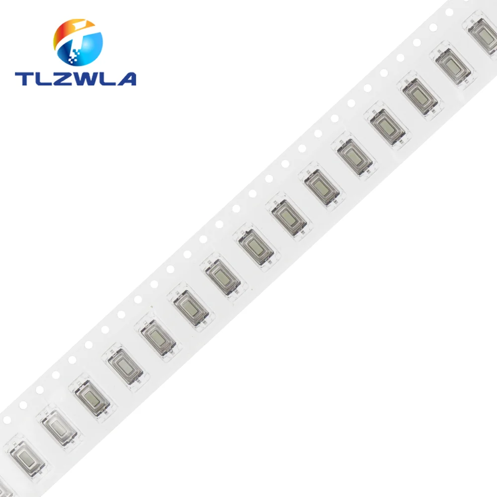 100 sztuk SMT 3x6x2.5MM 2PIN Tactile Tact Push Button mikro przełącznik Self-reset chwilowy