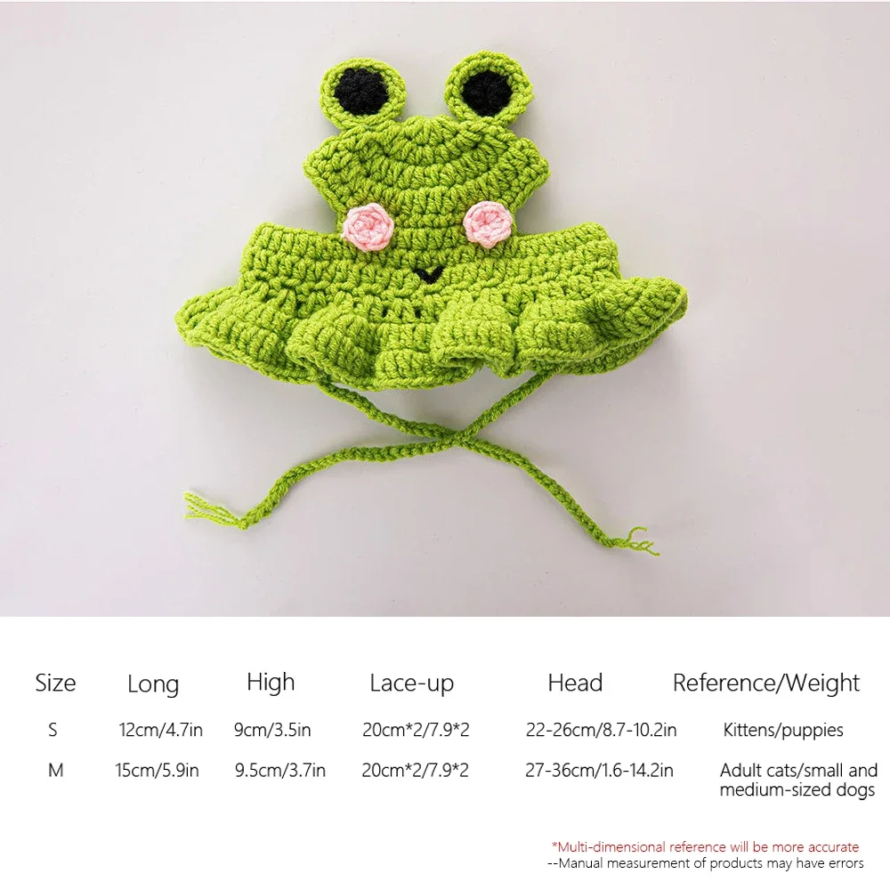 Adorable sombrero para el sol para mascotas con orificios para las orejas: diseño de algodón ajustable para perros y gatos, comodidad de protección solar